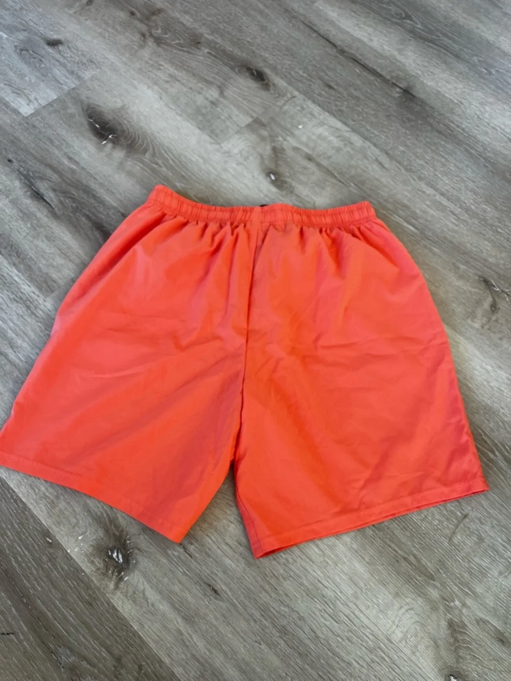 Gymshark Men's Coral-Red Athletic Shorts